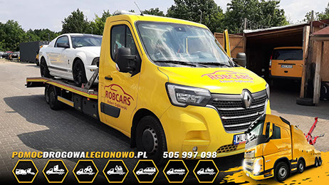 transport samochodów osobowych, suwów, pickupów, busów i dostawczych - laweta radomsko, pomoc drogowa radomsko, holowanie radomsko