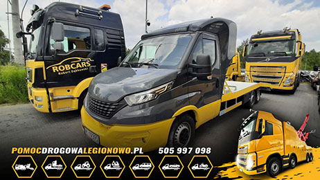 transport samochodów osobowych, suwów, pickupów, busów i dostawczych - laweta radomsko, pomoc drogowa radomsko, holowanie radomsko